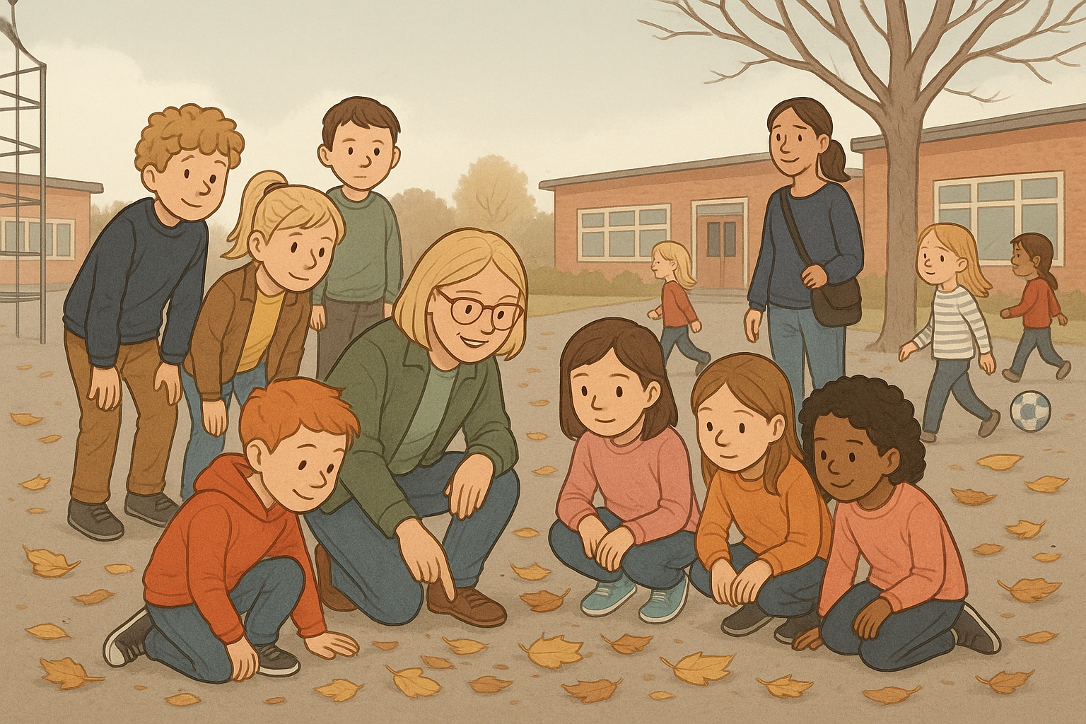 Utomhus i fritidshem